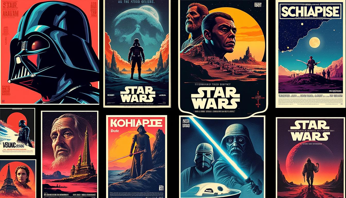 plongez dans l’univers légendaire de star wars avec notre collection unique d’affiches. des créations incontournables pour tous les fans souhaitant décorer leur intérieur avec style et passion.