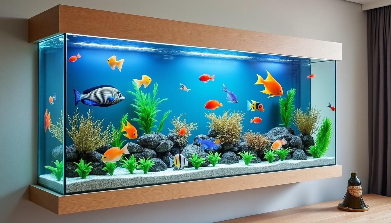 découvrez notre guide complet sur les aquariums muraux et encastrés, avec toutes les informations sur les contraintes, les prix et la faisabilité pour choisir l'option idéale.