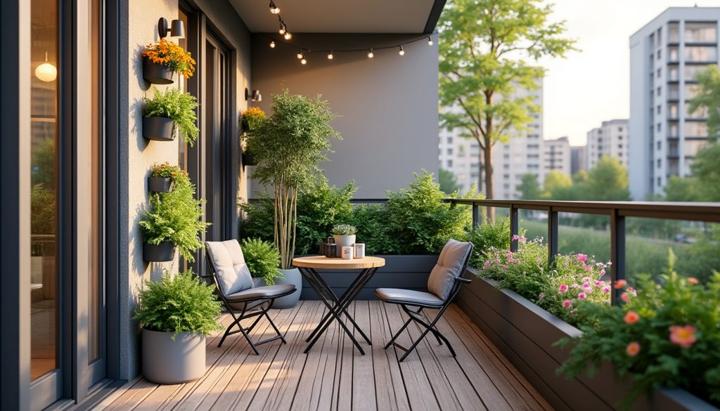 découvrez des astuces pratiques et stylées pour optimiser la décoration de votre petit balcon dans un immeuble neuf et en faire un espace agréable et fonctionnel.