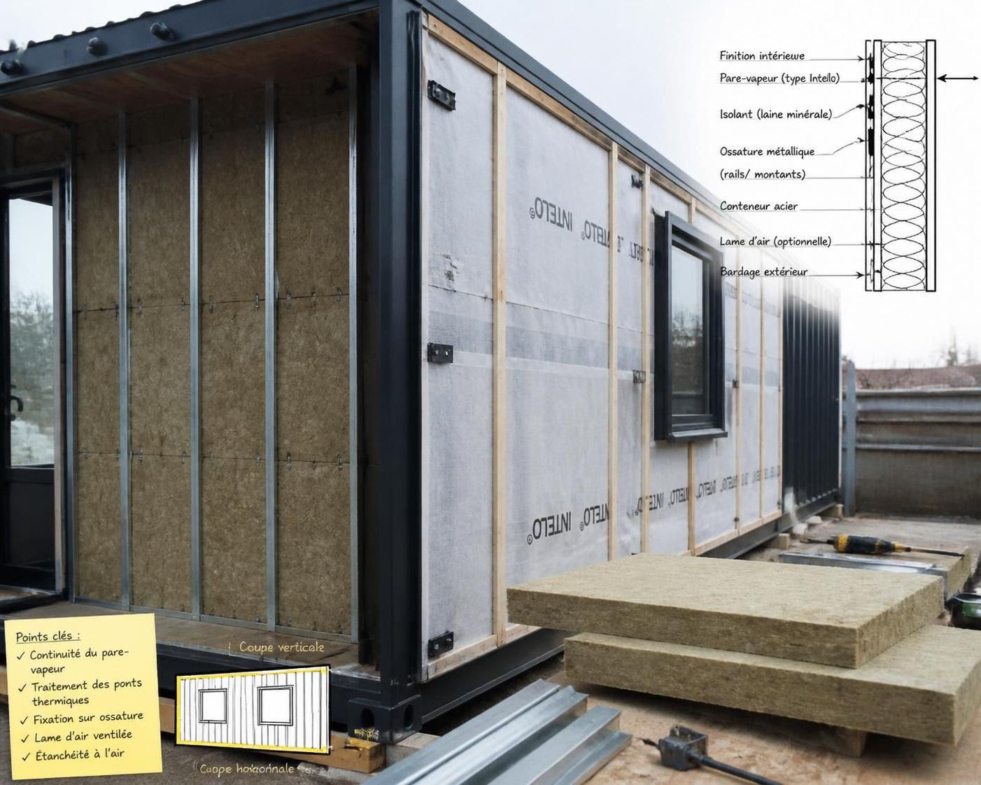 découvrez comment assurer une régulation thermique optimale dans une maison conteneur pour un confort toute l'année et une efficacité énergétique maximale.