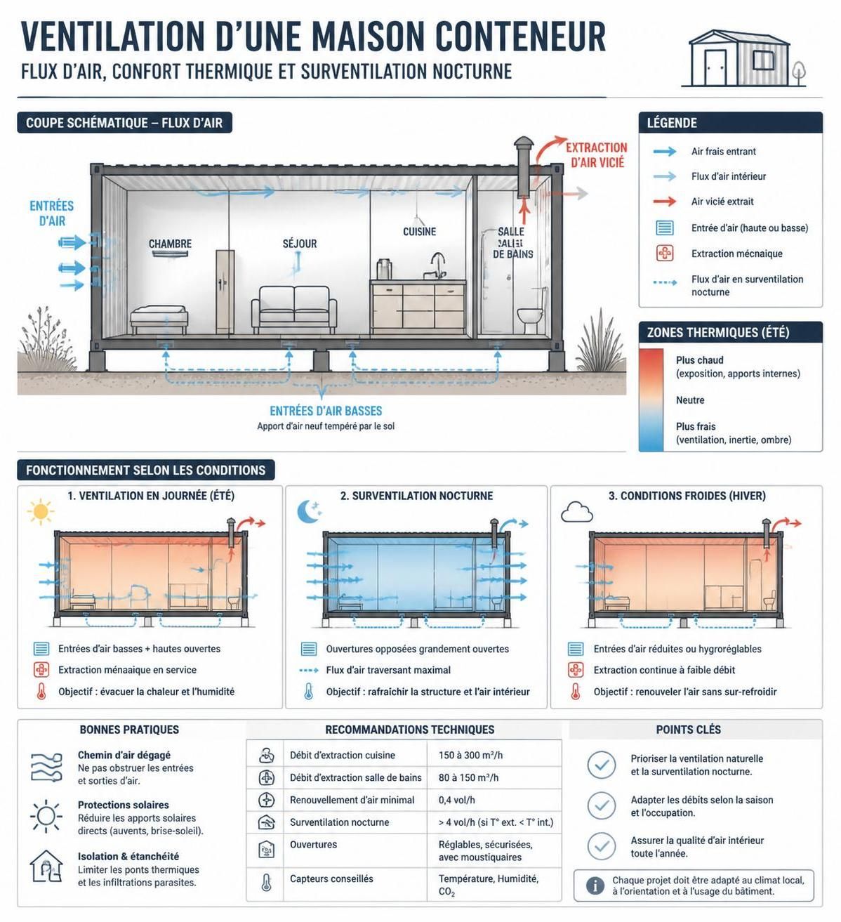 découvrez comment assurer une régulation thermique optimale dans une maison conteneur pour un confort durable et des économies d'énergie.