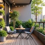 Comment optimiser la déco d’un petit balcon dans un immeuble neuf ?