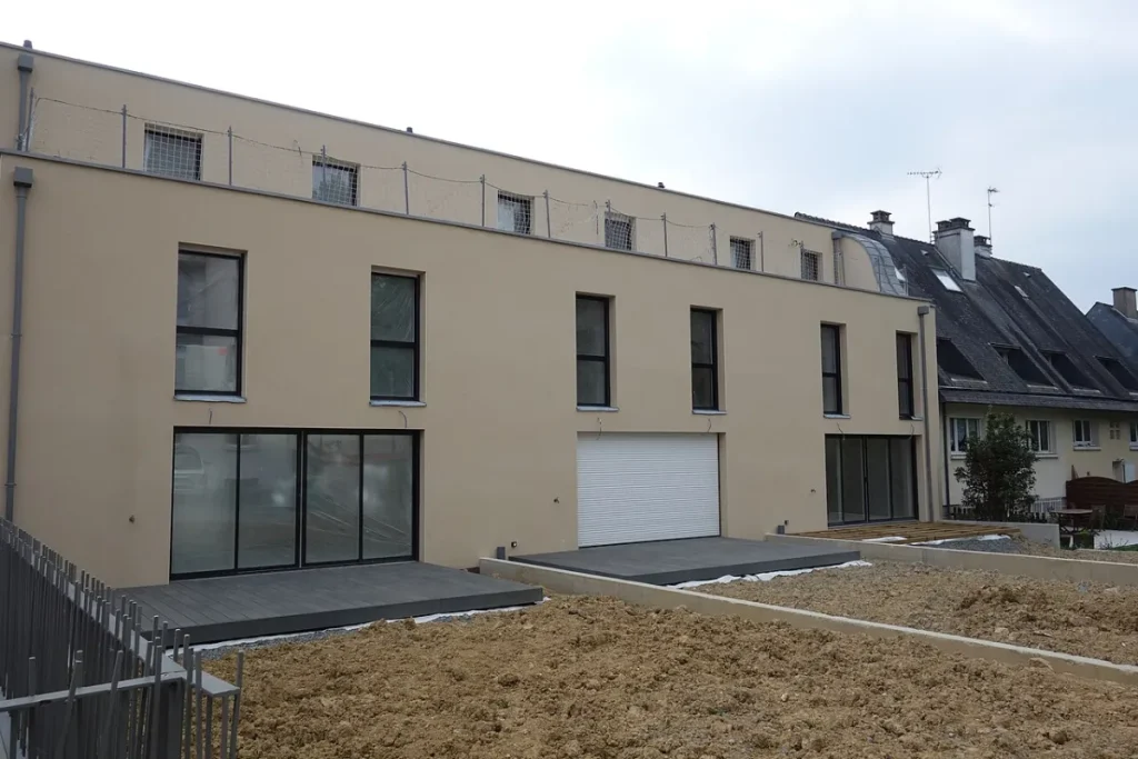 Logements neufs avec toitures végétalisées